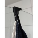 Duschhaken für Glastür