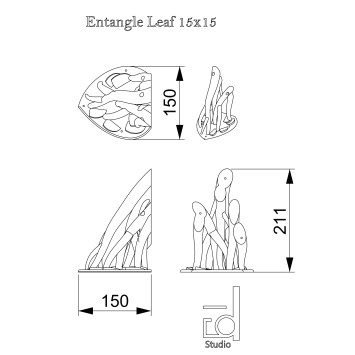 Hylla "Entagle leaf"