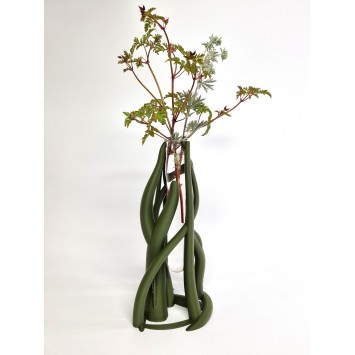 Vase „Entangle Tube“