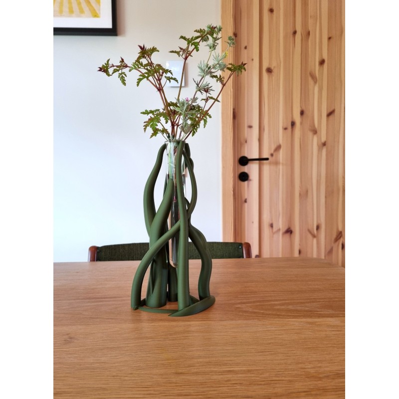 Vase „Entangle Tube“