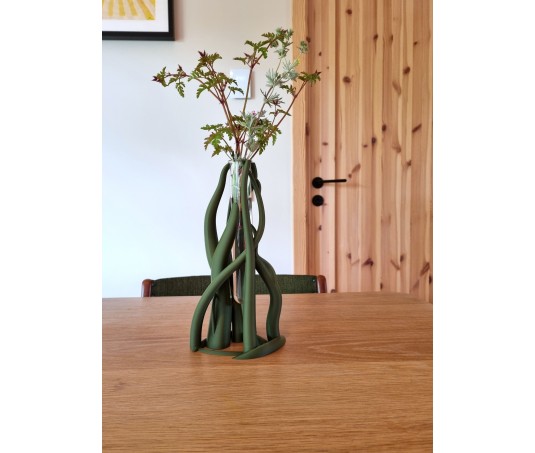Vase „Entangle Tube“