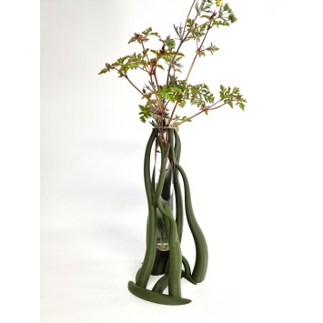 Vase „Entangle Tube“