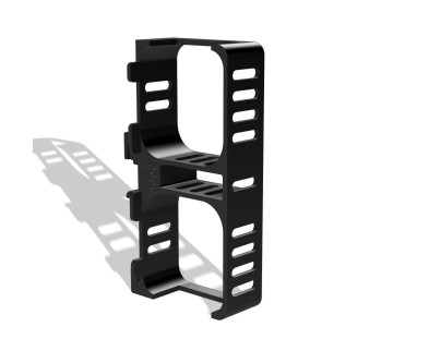 Doppelte DIN-Halterung für Schneider Wiser (CT…-0003) Schalt- & Dimm-Modul