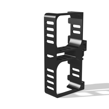 Doppelte DIN-Halterung für Schneider Wiser (CT…-0003) Schalt- & Dimm-Modul