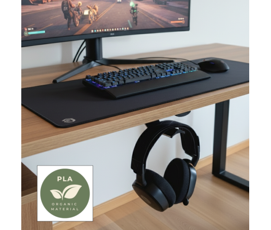 Kopfhörerhalter für Untertisch / Regal