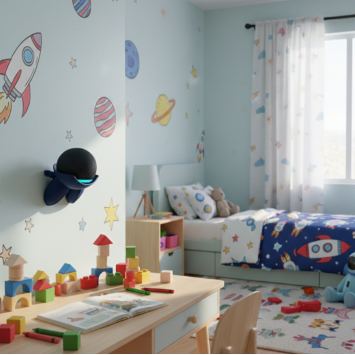 Amazon echo dot 5 Space Drone Wandhalterung