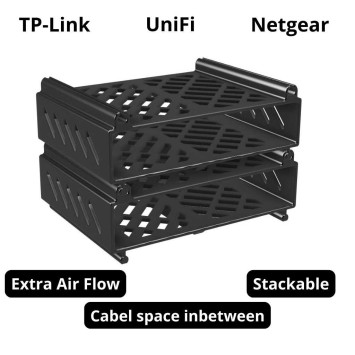 Mini-Rack für Unifi Netzwerkausrüstung