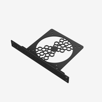 10-Zoll-Rack-Lüfterplatte für 120–140-mm-Lüfter