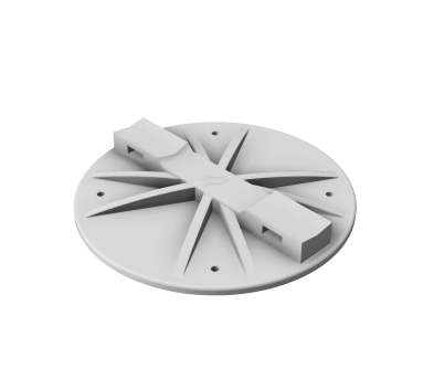 Rohrhalterung für UniFi U6 Pro WiFi Access Point